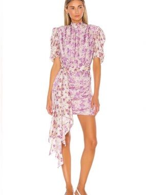 HEMANT & NAMDITA X REVOLVE Floral Mini Dress in Pink